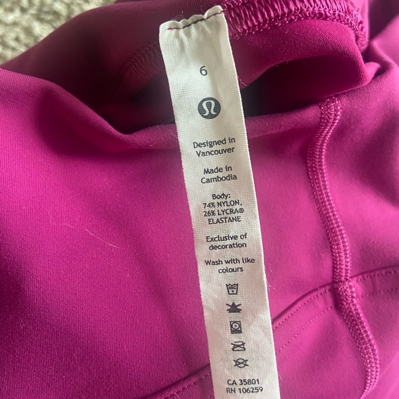 Like New Lululemon Leggings - Picture 3 of 3